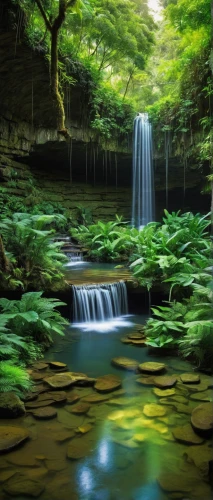 green waterfall,mountain spring,a small waterfall,japan landscape,flowing water,cascading,brown waterfall,waterfall,water fall,waterfalls,mountain stream,natural scenery,beautiful japan,water falls,nature landscape,water flowing,landscape background,forest landscape,full hd wallpaper,flowing creek,Art,Artistic Painting,Artistic Painting 05