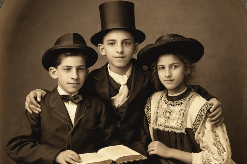 mother and grandparents,grandchildren,mitzvah,family pictures,jewish,boy's hats,gesneriad family,herring family,vintage children,family photos,grandparents,harmonious family,torah,oleaster family,spurge family,melastome family,ambrotype,judaism,pictures of the children,photograph album,Conceptual Art,Fantasy,Fantasy 12