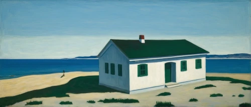 beach hut,dunes house,matruschka,house painting,summer house,beach house,lonely house,fisherman's house,home landscape,danish house,little house,fisherman's hut,holiday home,beachhouse,housetop,summer cottage,house of the sea,clay house,small house,cottage,Art,Artistic Painting,Artistic Painting 27