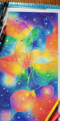 rainbow pencil background,rainbow and stars,colored pencils,colored pencil background,color pencil,colorful stars,colourful pencils,colorful star scatters,color pencils,coloured pencils,cosmic flower,fairy galaxy,colored pencil,spiral nebula,colorful doodle,prism ball,colored crayon,colour pencils,rainbow rabbit,nebula,Game&Anime,Doodle,Children's Color Manga