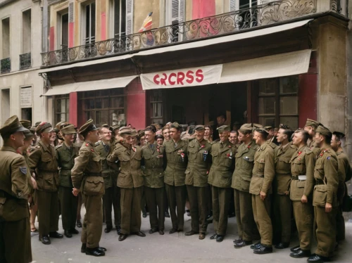 french foreign legion,clécy normandy,patrol suisse,troop,warsaw uprising,world war ii,federal army,1944,victory day,13 august 1961,boy scouts of america,military organization,wwii,boy scouts,dday,1943,color image,d-day,pour féliciter,scouts,Art,Classical Oil Painting,Classical Oil Painting 34