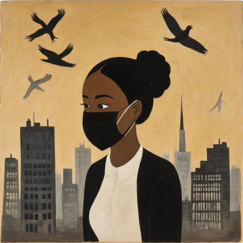 girl in a historic way,pollution mask,novelist,the pollution,african american woman,pollution,spotify icon,extinction rebellion,black professional,travel woman,woman thinking,society finch,silhouette art,air pollution,zodiac sign libra,black women,afroamerican,harlem,woman silhouette,freelancer,Art,Artistic Painting,Artistic Painting 47