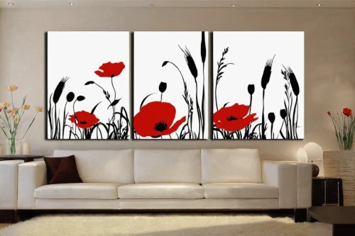 red poppies,poppies,flower painting,minimalist flowers,poppy flowers,opium poppies,red anemones,floral silhouette frame,corn poppies,red poppy,flower wall en,poppy fields,flower art,red tulips,silhouette art,modern decor,a couple of poppy flowers,flower frames,field of poppies,japanese floral background,Illustration,Black and White,Black and White 33
