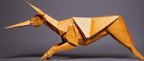 origami,geometrical animal,pharaoh hound,straw animal,gold deer,aardvark,animal figure,uintatherium,pterodactyl,goat-antelope,loukaniko,paper art,golden unicorn,oryx,triceratops,przewalski,saluki,mammal,cangaroo,ibizan hound,Unique,Paper Cuts,Paper Cuts 02