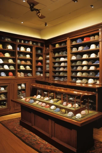 china cabinet,men's hats,display case,shoe cabinet,hat manufacture,jewelry store,cabinets,cabinetry,shoe store,shelving,walk-in closet,alpine hats,ovitt store,gift shop,shelves,the shop,gold bar shop,brandy shop,gallery,bond stores,Illustration,Retro,Retro 19