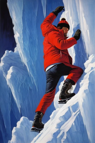 ice climbing,ski mountaineering,south pole,alpine climbing,everest,antarctic,mount everest,mountaineering,mountain climber,antartica,avalanche protection,crevasse,steep,ice,snowboarder,antarctic bird,cable skiing,mountaineer,mountain climbing,mountain guide,Conceptual Art,Fantasy,Fantasy 04