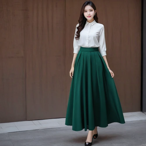 hanbok,overskirt,scalloped,women clothes,women fashion,pencil skirt,women's clothing,ao dai,school skirt,menswear for women,skirt,dress walk black,phuquy,elegant,vintage dress,girl in a long dress,hoopskirt,pine green,woman in menswear,elegance,Illustration,Abstract Fantasy,Abstract Fantasy 17