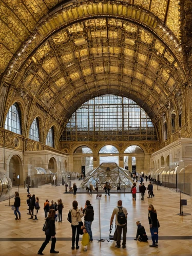 orsay,french train station,universal exhibition of paris,grand central station,central station,louvre museum,louvre,the train station,station hall,glass roof,baggage hall,sbb-historic,grand central terminal,union station,indoor games and sports,galleriinae,train station passage,structural glass,hall of nations,kunsthistorisches museum,Conceptual Art,Daily,Daily 04