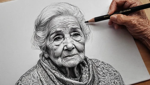 pencil art,old woman,elderly lady,pencil drawings,pencil drawing,grandmother,beautiful pencil,pen drawing,charcoal drawing,ballpoint pen,elderly person,hand drawing,pencil and paper,handdrawn,charcoal pencil,biro,graphite,pensioner,pencil frame,to draw,Photography,Fashion Photography,Fashion Photography 14
