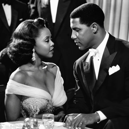black couple,blues and jazz singer,vintage man and woman,gone with the wind,roaring twenties couple,singer and actress,ethel waters,ester williams-hollywood,sarah vaughan,courtship,as a couple,beautiful african american women,bough,wedding icons,jackie robinson,african american woman,man and wife,man and woman,oddcouple,1950s,Photography,Black and white photography,Black and White Photography 08