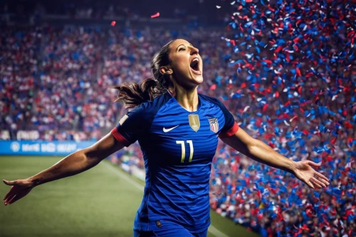 women's football,confetti,fifa 2018,passion,super woman,thank you chile,world cup,celebration,the netherlands,chile,soccer player,celebrate,patriotism,score a goal,usa,captain marvel,capitanamerica,captain,celebration pass,france,Photography,Artistic Photography,Artistic Photography 05