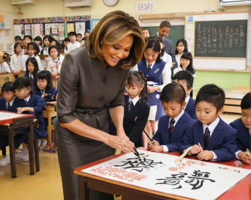 child writing on board,montessori,children learning,japan,kanji,calligraphy,children drawing,fukushima,nori,elementary,青龙菜,kindergarten,japanese culture,china,chinsuko,photo caption,back-to-school,spread of education,hiroshima,japanese icons,Illustration,Paper based,Paper Based 08