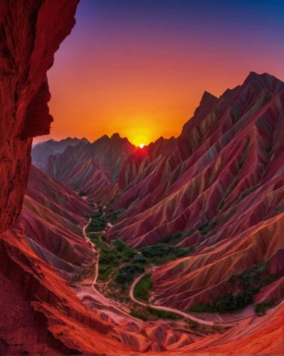 valley of fire,valley of fire state park,flaming mountains,red earth,desert desert landscape,moon valley,desert landscape,timna park,red rock canyon,red canyon tunnel,gobi desert,red cliff,the gobi desert,ravine red romania,xinjiang,canyon,valley of the moon,atlas mountains,valley of death,mountainous landscape,Unique,3D,Modern Sculpture