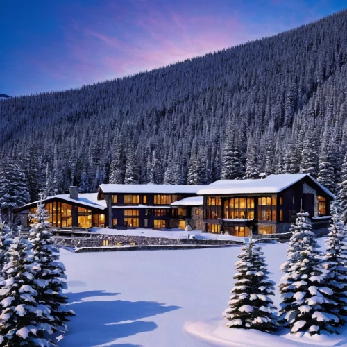 the cabin in the mountains,house in the mountains,house in mountains,snow house,chalet,vail,ski resort,winter house,snowhotel,log cabin,beautiful home,log home,snowed in,aspen,winter wonderland,luxury property,luxury home,snowy landscape,alpine style,christmas landscape,Illustration,Retro,Retro 26