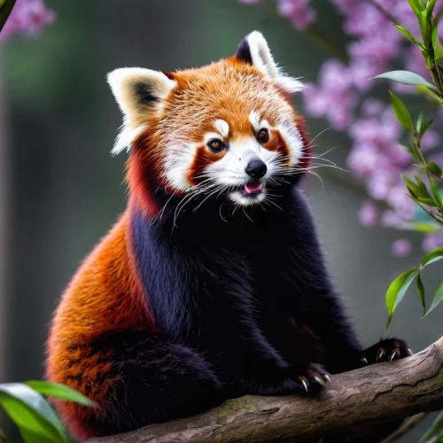 red panda,firefox,cute animal,chinese panda,ring-tailed,mozilla,lun,red fox,panda,pandabear,cute fox,cute animals,mandarin,mustelid,redfox,little panda,anthropomorphized animals,garden-fox tail,forest animal,kawaii panda,Illustration,Japanese style,Japanese Style 09