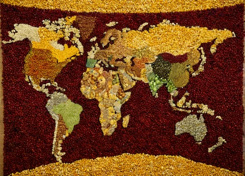 tapestry,map of the world,world's map,world map,rug,african map,prayer rug,colored spices,indian spices,continent,amaranth grain,old world map,cork board,dried fruit,rangoli,colomba di pasqua,pin board,world flag,spices,quilt,Art,Artistic Painting,Artistic Painting 32