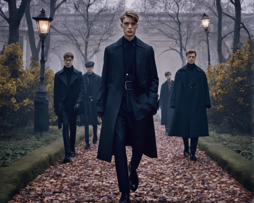 black coat,overcoat,slender,sherlock,long coat,the stake,trench coat,mannequin silhouettes,dress walk black,twelve apostle,valentino,dark park,twelve,media concept poster,frock coat,the order of the fields,a3 poster,sherlock holmes,photoshop manipulation,the eleventh hour,Art,Classical Oil Painting,Classical Oil Painting 18