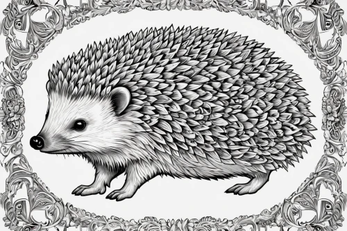 amur hedgehog,hedgehog,hedgehogs,young hedgehog,new world porcupine,hedgehog child,domesticated hedgehog,echidna,mustelid,hedgehog head,porcupine,raccoon,line art animals,line art animal,north american raccoon,chestnut animal,badger,hedgehogs hibernate,hedgehog heads,mustelidae,Illustration,Black and White,Black and White 03