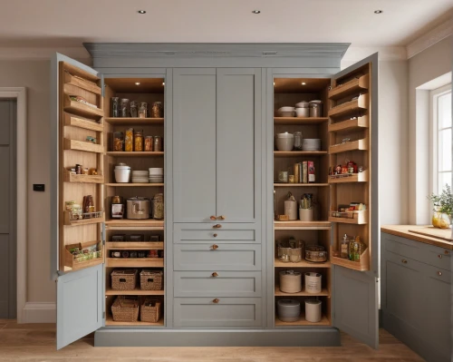 pantry,cupboard,storage cabinet,cabinets,kitchen cabinet,cabinetry,shelving,bookcase,bookshelves,china cabinet,kitchen shop,armoire,walk-in closet,under-cabinet lighting,bathroom cabinet,kitchen design,dark cabinets,kitchen cart,spice rack,dark cabinetry,Art,Classical Oil Painting,Classical Oil Painting 19