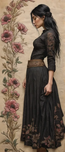 girl in flowers,girl in a long dress,victorian lady,cloves schwindl inge,prairie rose,free land-rose,girl picking flowers,la violetta,girl in a long,woman of straw,rosa ' amber cover,maternity,overskirt,pregnant woman,bibernell rose,flora,garment,girl with cloth,women's clothing,landscape rose