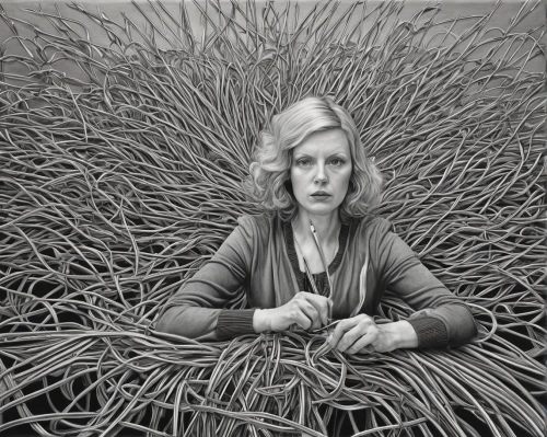 woman of straw,pencil art,cloves schwindl inge,charcoal nest,needle in a haystack,gena rolands-hollywood,luisa grass,wire sculpture,environmental art,knitting needles,pile of straw,the beach-grass elke,matchsticks,black salsify,sweetgrass,hyacinth,kinetic art,corn stalks,dandelion seeds,basket weaving,Photography,Documentary Photography,Documentary Photography 06