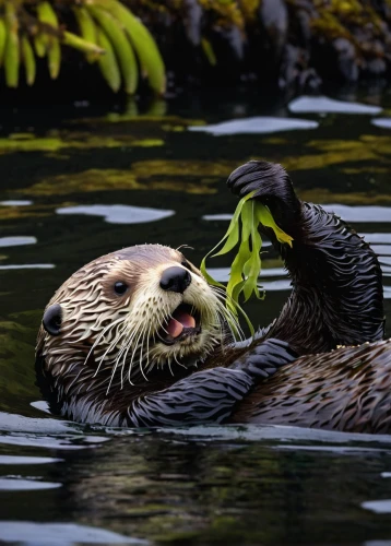 sea otter,north american river otter,otters,steller sea lion,otter,aquatic mammal,harbor seal,seal of approval,marine mammal,fur seal,california sea lion,bearded seal,sea lion,kamchatka,otterbaby,marine mammals,a young sea lion,seal,kodiak,giant otter,Art,Classical Oil Painting,Classical Oil Painting 05