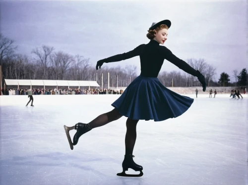 figure skater,woman free skating,ice skating,figure skate,ice skate,ice skates,figure skating,ice rink,skating rink,grace kelly,ice dancing,winter dress,vintage fashion,model years 1960-63,pin up christmas girl,vintage 1950s,winter sport,majorette (dancer),50's style,fifties,Illustration,Realistic Fantasy,Realistic Fantasy 15
