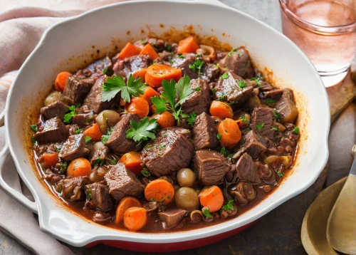 beef bourguignon,irish stew,navarin,coq au vin,beef goulash,beef soup,pot-au-feu,daube,beef hotpot,beef stroganoff,pot roast,boeuf à la mode,beef noodle soup,feijoada,cassoulet,oxtail soup,ful medames,gosht,blanquette de veau,fabada asturiana,Art,Classical Oil Painting,Classical Oil Painting 31