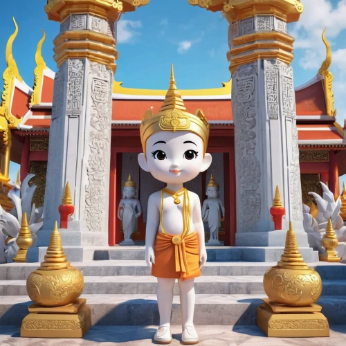 wat huay pla kung,thai temple,chiang mai,somtum,chiang rai,theravada buddhism,hall of supreme harmony,cambodia,dhammakaya pagoda,kaew chao chom,vientiane,thai buddha,kuthodaw pagoda,white temple,phra nakhon si ayutthaya,buddhist temple complex thailand,myanmar,phayao,thai,little buddha,Unique,3D,3D Character