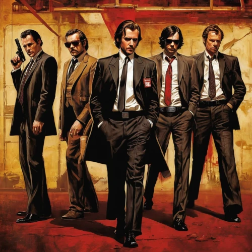 mafia,businessmen,gentleman icons,business men,white-collar worker,spy visual,hound dogs,fraternity,executive,the men,suit trousers,suits,business people,street dogs,reservoir,men's suit,men sitting,money heist,lawyers,spy-glass,Illustration,Realistic Fantasy,Realistic Fantasy 10
