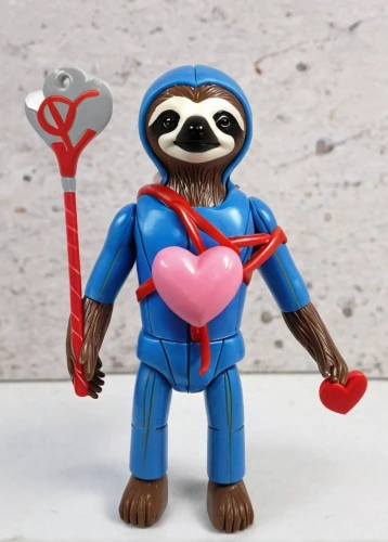 slothbear,valentine gnome,actionfigure,smurf figure,happy valentines day,valentine bears,collectible action figures,action figure,po,pygmy sloth,saint valentine's day,banjo bolt,aaa,game figure,3d figure,valentine's day,french valentine,russkiy toy,valentine,sloth,Unique,3D,Garage Kits