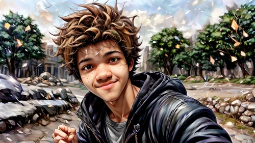 photo painting,world digital painting,anime cartoon,edit icon,in photoshop,afro,anime 3d,anime boy,adobe photoshop,portrait background,digiart,fan art,love background,cute cartoon character,hand digital painting,creative background,city ​​portrait,art painting,landscape background,potrait