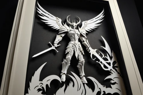 allies sculpture,garuda,figure of justice,png sculpture,metal figure,excalibur,the archangel,shadowbox,eros statue,angel of death,paper art,award background,steel sculpture,archangel,frame illustration,nataraja,justitia,angel statue,business angel,silver frame,Unique,Paper Cuts,Paper Cuts 10