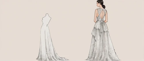 fashion illustration,wedding gown,evening dress,wedding dresses,gown,bridal clothing,bridal party dress,wedding dress,dress form,long dress,fashion design,bridal dress,wedding dress train,ball gown,fashion sketch,drape,fashion vector,white winter dress,girl in a long dress,costume design,Illustration,Black and White,Black and White 34