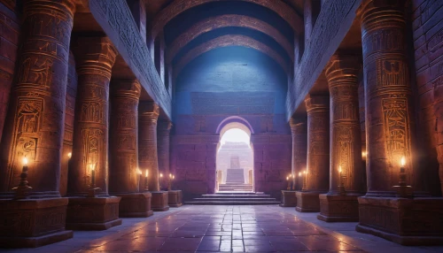 hall of the fallen,pillars,the pillar of light,columns,egyptian temple,arches,cistern,atlantis,temple fade,visual effect lighting,crypt,sanctuary,terracotta,games of light,illumination,monastery,hallway,pillar,doorway,cathedral,Photography,General,Natural