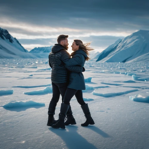 the polar circle,icelanders,antartica,antarctic,ice hotel,ice dancing,honeymoon,couple goal,arctic,arctic ocean,south pole,winter background,loving couple sunrise,iceland,antarctica,romantic scene,arctic antarctica,sea ice,glaciers,nordland,Photography,General,Sci-Fi