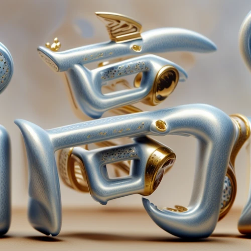 cinema 4d,opera glasses,gold rings,3d model,decorative letters,3d rendered,gold paint stroke,3d render,trumpets,gold foil shapes,3d object,letter chain,abstract gold embossed,b3d,gold trumpet,3d figure,cufflinks,3d rendering,stack of letters,handles