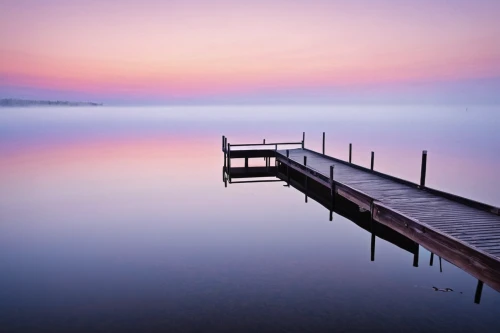 calm water,calm waters,tranquility,pink dawn,spaciousness,morning mist,beautiful lake,calming,landscape photography,foggy landscape,peacefulness,evening lake,dock,purple landscape,tranquil,sea of fog,old wooden boat at sunrise,sailing blue purple,pale purple,wooden pier,Photography,Artistic Photography,Artistic Photography 12