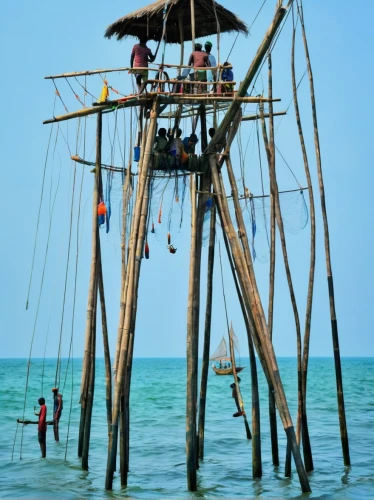 stilt house,stilt houses,kerala porotta,cube stilt houses,pantai teluk awur jepara,balafon,petulubali,angklung,trireme,hanging temple,chippiparai,natuna indonesia,phu quoc island,phu quoc,teak bridge,hanging houses,lifeguard tower,play tower,water well,binalot,Illustration,Realistic Fantasy,Realistic Fantasy 19