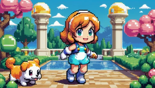 pixel art,pixel,pixel cells,pixaba,pixels,pixelgrafic,amusement park,retro styled,facebook pixel,pixel cube,adventure game,retro frame,trainer with dolphin,resort town,stroll,game art,tails,summer icons,child in park,retro background,Unique,Pixel,Pixel 02