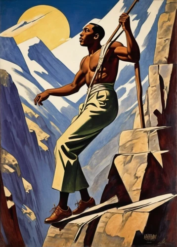 basotho,travel poster,david bates,khokhloma painting,el salvador dali,the spirit of the mountains,säntis,mountain guide,eritrea,mountaineer,italian poster,arête,dali,karakoram,the labor,mountain scene,sudan,ethiopia,alpstein,angel moroni,Illustration,Realistic Fantasy,Realistic Fantasy 21