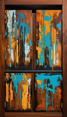 glass painting,wooden windows,wood window,rusty door,abstract painting,paintings,glass window,wood mirror,glass series,opaque panes,blue painting,wood stain,glass pane,cabinets,rust-orange,abstracts,wood frame,painting technique,old windows,fragmentation,Art,Artistic Painting,Artistic Painting 42