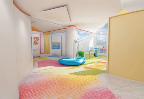 children's interior,children's room,children's operation theatre,kids room,school design,children's bedroom,hallway space,baby room,pediatrics,3d rendering,nursery decoration,interior design,daylighting,color wall,nursery,hospital landing pad,rainbow color palette,play area,interior modern design,search interior solutions,Common,Common,Natural