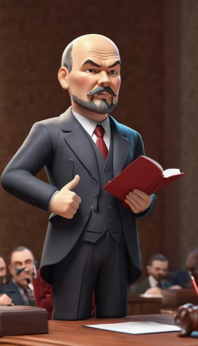 attorney,lenin,gavel,lawyer,barrister,auditor,senator,magistrate,politician,belarus byn,jury,spy,banker,mayor,administrator,professor,businessman,judge hammer,3d albhabet,judiciary,Unique,3D,3D Character