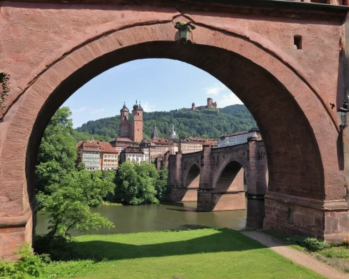 heidelberg,miltenberg,hohenzollern bridge,wissembourg,aschaffenburg,heidelberger schloss,wasserburg am inn,rhineland palatinate,oberbaumbrücke,wasserburg,tied-arch bridge,bridge arch,arch bridge,würzburg,palatinate,mosel loop,neckar,chmarossky viaduct,saar loop,pieniny,Illustration,Realistic Fantasy,Realistic Fantasy 07