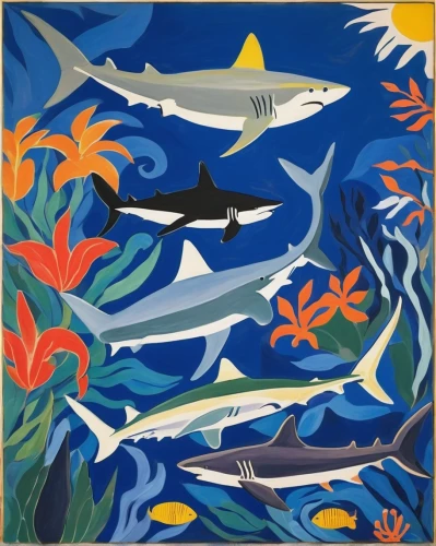 oceanic dolphins,two dolphins,dolphins,dolphins in water,capelin,forage fish,orca,manta rays,cetacea,molokai,koi pond,dolphin-afalina,killer whale,common dolphins,sailfish,bottlenose dolphins,striped dolphin,pilot whales,porpoise,koi,Art,Artistic Painting,Artistic Painting 40