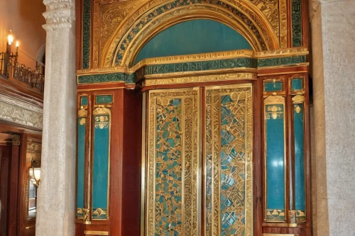 art nouveau,art nouveau design,cabinet,interior decor,art nouveau frames,art nouveau frame,elevators,royal interior,patterned wood decoration,entrance hall,main door,chinese screen,theater curtain,ornate room,lobby,warner theatre,cabinetry,ornate,interior decoration,doorway,Illustration,Realistic Fantasy,Realistic Fantasy 43