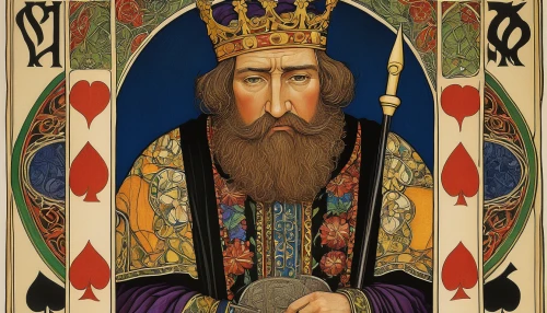 king david,king arthur,king caudata,king lear,suit of spades,king ortler,king crown,playing card,grand duke,gambler,heart with crown,the ruler,deck of cards,royal flush,hieromonk,card deck,crowned,the crown,crowns,royal crown,Illustration,Retro,Retro 05