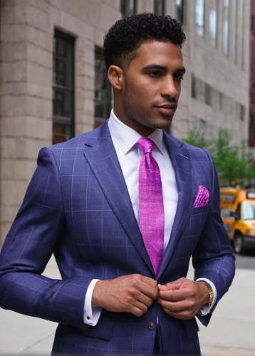 a black man on a suit,black businessman,men's suit,silk tie,african american male,pink tie,navy suit,black professional,african businessman,wedding suit,men's wear,flowered tie,businessman,real estate agent,formal guy,black male,men clothes,blue checkered,suit,marble collegiate,Illustration,Black and White,Black and White 18