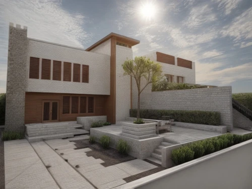 build by mirza golam pir,modern house,3d rendering,dunes house,residential house,modern architecture,render,private house,mid century house,qasr azraq,luxury home,new housing development,two story house,qasr al watan,modern building,contemporary,dune ridge,model house,housebuilding,roof landscape,Common,Common,Natural